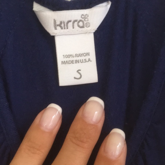 Navy top with sequin back - Picture 4 of 5